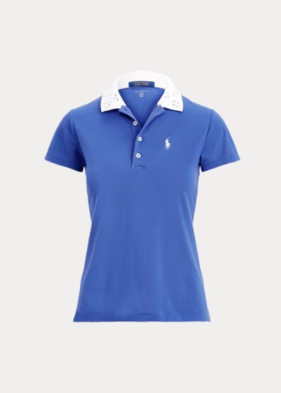 Camisa Polo Ralph Lauren Eyelet Golf Mulher 20596-HGWN